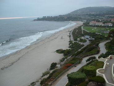 Beautiful Salt Creek Beach from Exclusive Ritz Carlton Resort