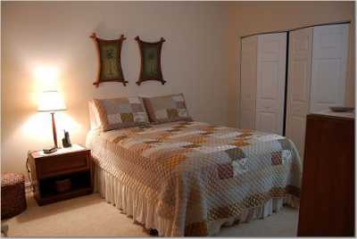 1 of 2 bedrooms - Queen size bed, Cable TV (private bath) big closets, ceiling fans