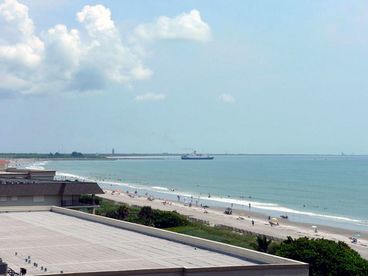 Kitchen view of port and space center