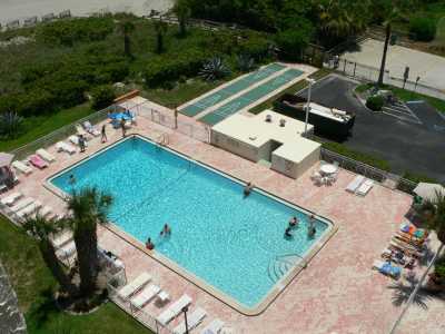 Balcony View of Pool