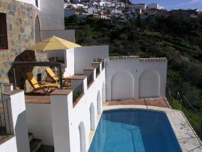 Swimming pool and lower terrace
