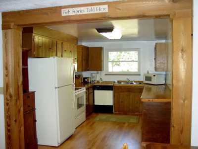 Bright, open kitchen is well-appointed!