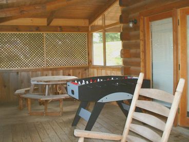 Screened Side Porch
