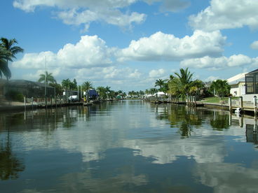 Our quiet canal is great for fishing or watching the dolphin and manatee swim by.  Last manatee visited our dock on June 20,2010.  We named him/her Max.