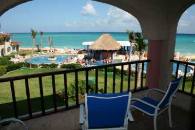 Terrace with Caribbean views