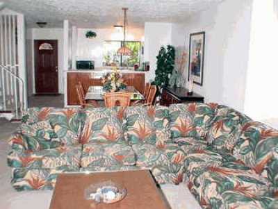 Puamana Maui Townhome Living and Dining Area