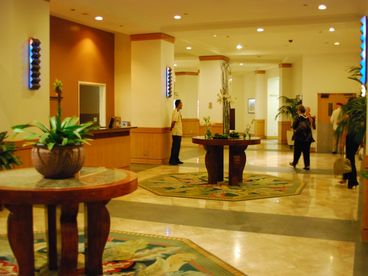 Lobby of Hotel