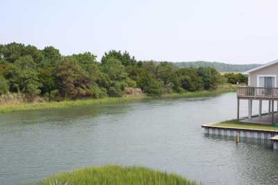 Rear channel view from the deck showing Heritage Park Nature walk