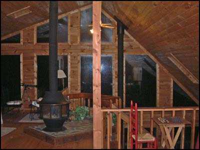 Loft View at night