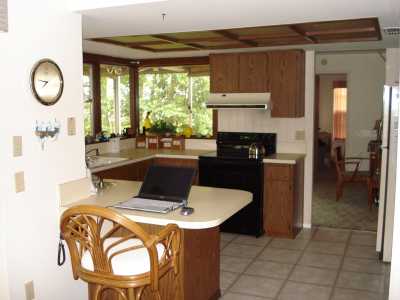 View of Kitchen from Family Room