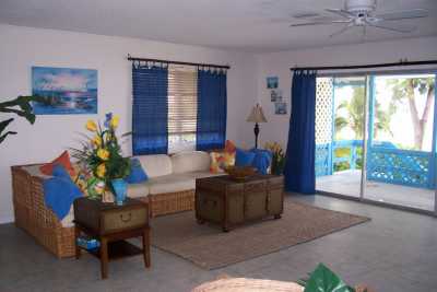 Nice big sectional couch, co that way everyone can enjoy the beautiful view!