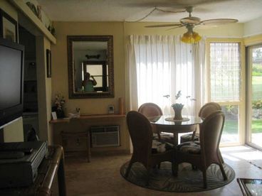 Nice and light dining area