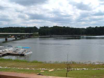 lake view from porch