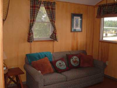 sleeper sofa in den