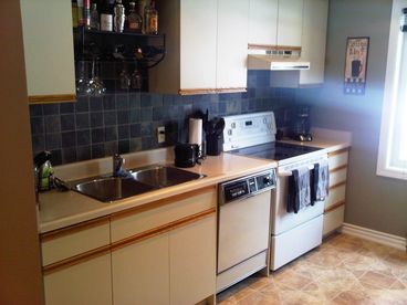 Large bright kitchen