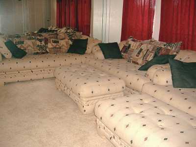 Perfect for reading, relaxing, board games, or just lounging around. Warning: These oversized couches can be addictive.