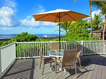 Enjoy the ocean view from your private lanai.