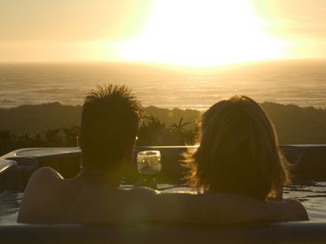 HOT TUB SUNSET