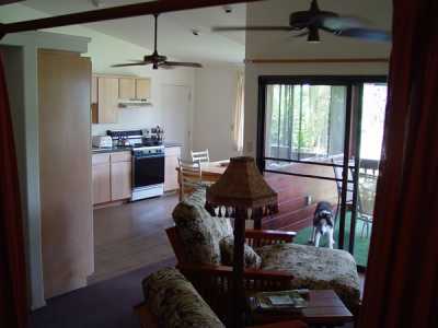 Looking into kitchen from livingroom area.