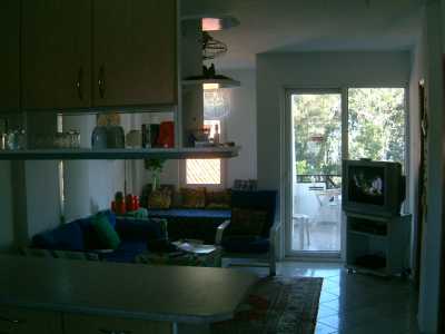 Inside house view from kitchen-end
