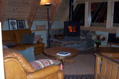 Cozy Great Room with Jotul wood burning stove