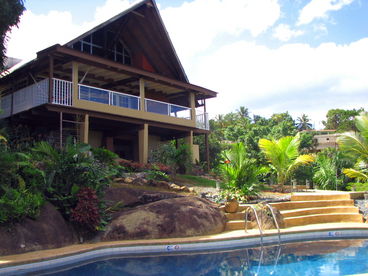 Our three bedroom home offering plenty of room to spread out along with amazing ocean and river valley views.