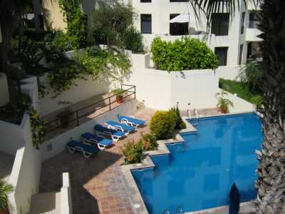 View of the pool area from the unit.