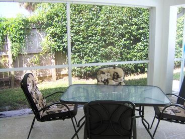 Screened in Lanai