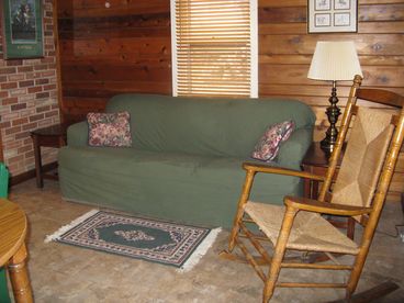 Back sitting room - opens to back deck