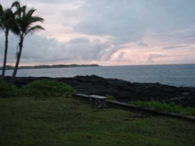 Ocean view at sunset!