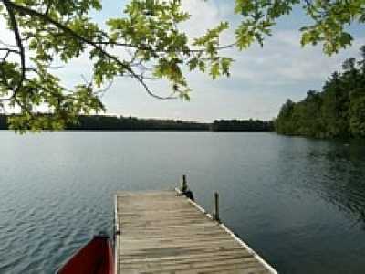 Beautifully clear Lake Owen