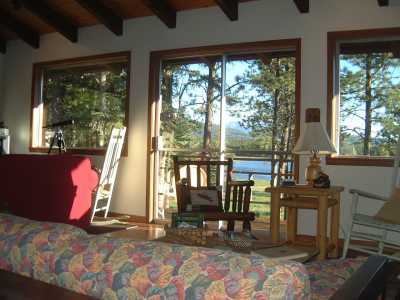 Living Room View of Lake