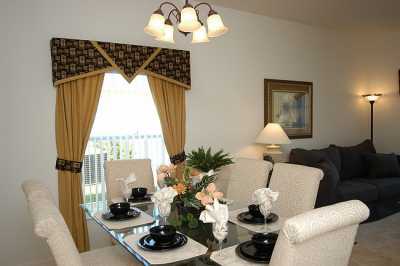 Luxury furnishings create a beautiful home for your holiday. 