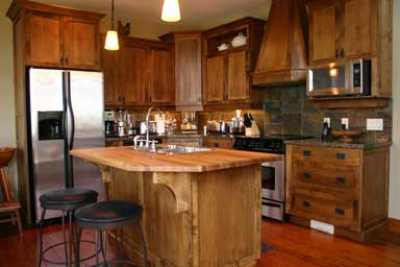 Gourmet kitchen