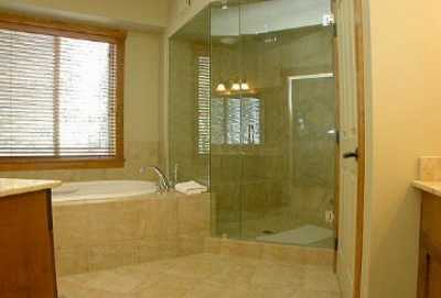 Steam bath and tub
