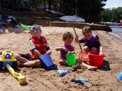 Fun on the beach