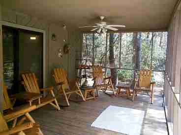inside screen porch
