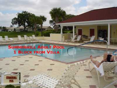 Summerhill Adult pool nearby home