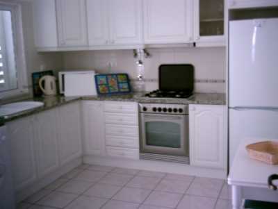 Kitchen fully equipped with all utensilies, cooker, oven, combined fridge and washing maschine.