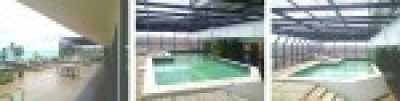 swimming pool, terrace & ocean view