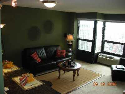 Relax on leather furniture and take in the views or watch the flat screen TV with DVD.