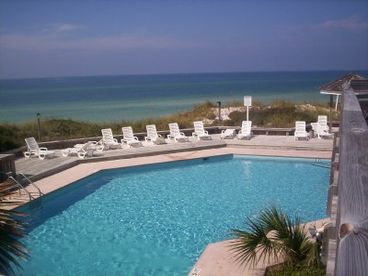 LOADED END UNIT w/GULF VIEW End Unit, 90 steps to beach * Pools/Tennis  