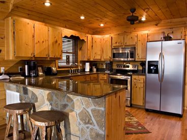 Kitchen at Bella Vista Lodge