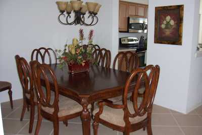 Formal dining area