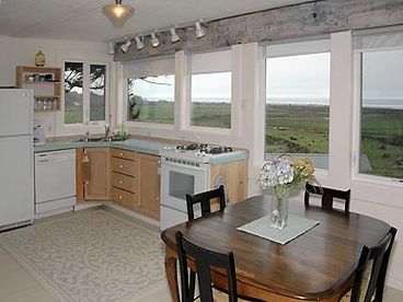 Kitchen with a great view
