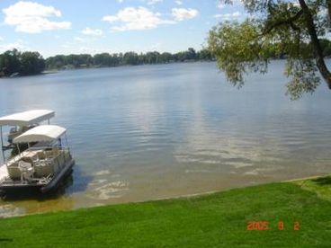 View of the North Side of Clifford Lake from the Deck.