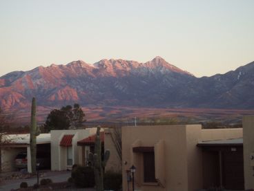 Afternoon view from yard