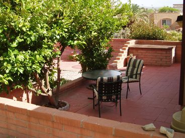 Back patio