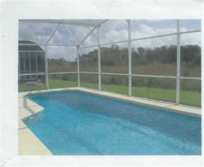 A large private pool with heating if required, also backs onto a lake.