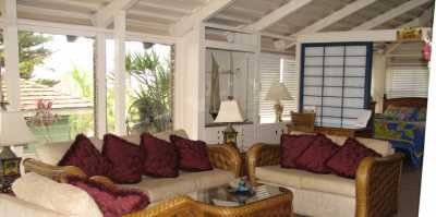 Cozy living room provides a relaxing area for the whole family.